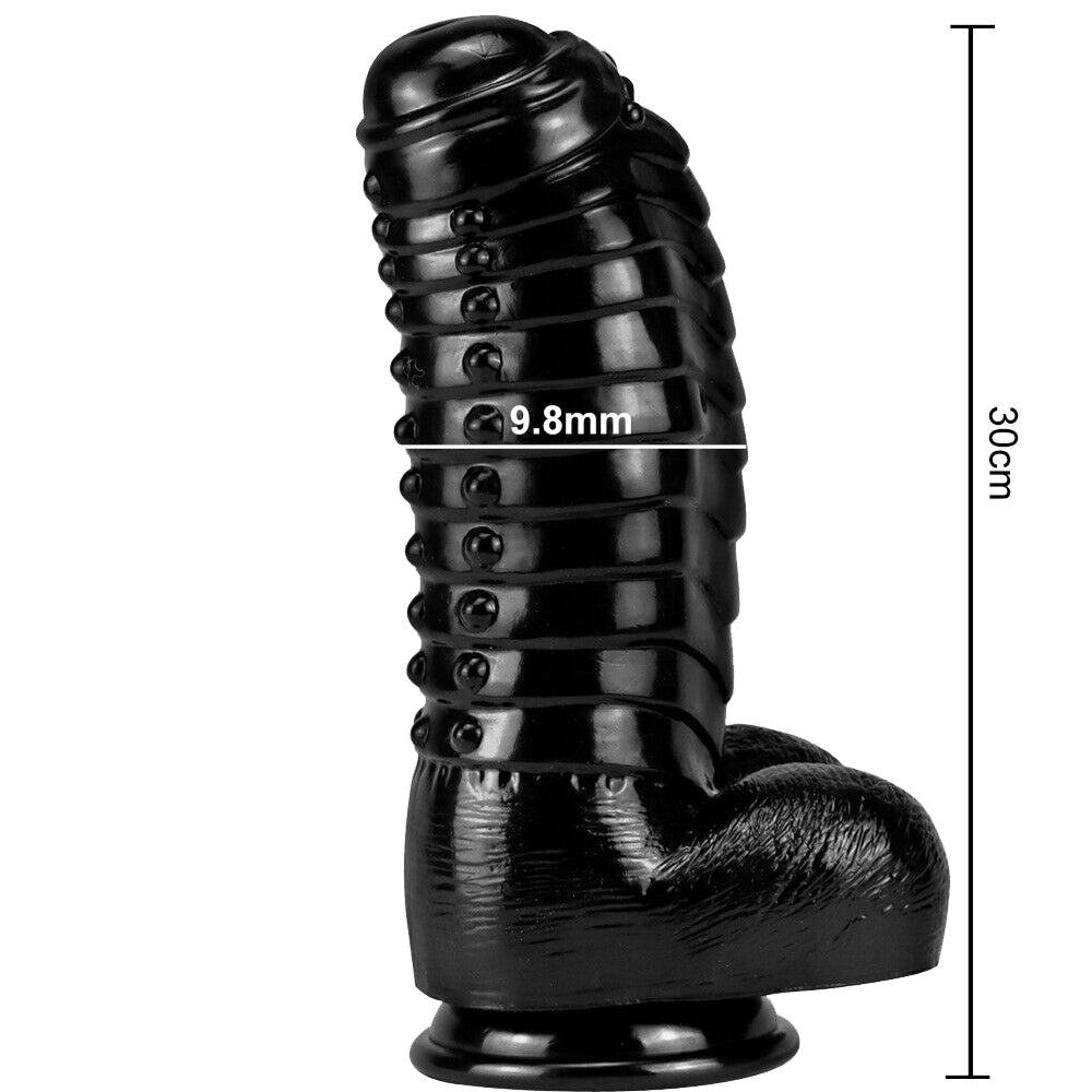 Bebuzzed Big Boy Giant Anal Plug Fat 11.8